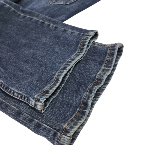 Wrangler Classic Blue Denim Jeans Mens Relaxed Fit 32x32 - Picture 3 of 13